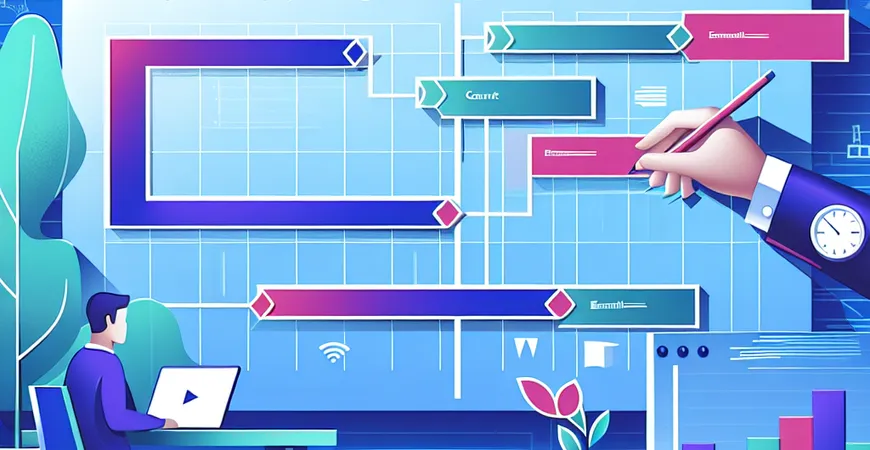 员工管理工具推广如何制定计划？使用 “甘特图 + 里程碑”